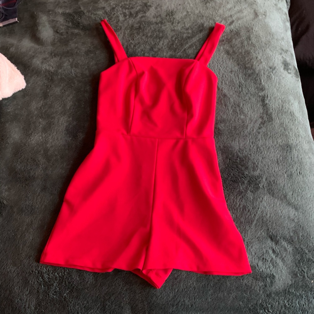 Brand new red romper
